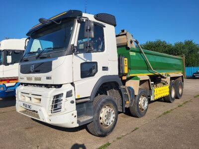 2019 Volvo FMX 410 8x4 X-High B-Ride Steel Body Tipper - 2