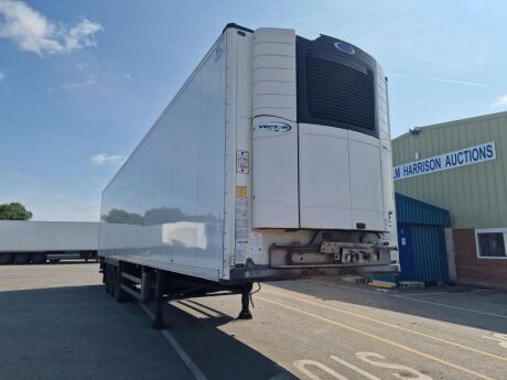 2017 Schmitz Triaxle Twin Evap Refrigerated Trailer