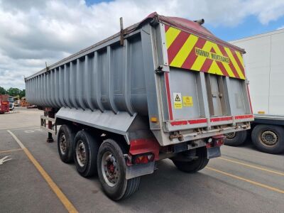 2013 Fruehauf Alloy Body Triaxle Tipping Trailer - 4