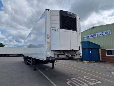 2017 Schmitz Triaxle Twin Evap Refrigerated Trailer