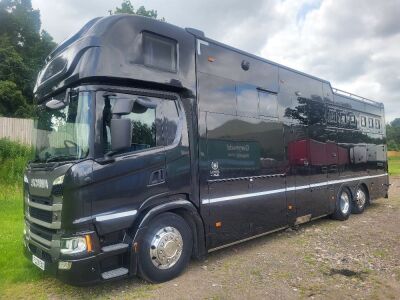 2023 Scania G500 6x2 Rear Steer Horsebox