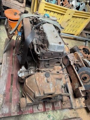Perkins P6 Engine With Front End Drive 