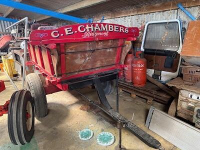 Drawbar Trailer with Seats