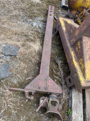 Drawbar with Drag Coupling