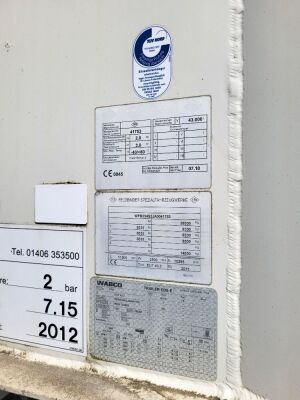 2011 Feldbinder 43³ Triaxle 3 Pot Powder Tank Trailer - 11