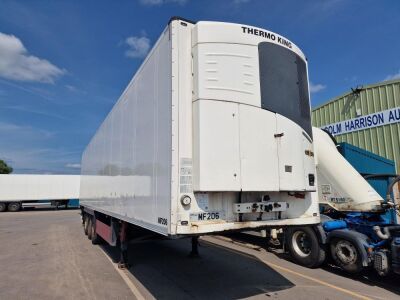 2015 Schmitz Triaxle Twin Evap Refrigerated Trailer