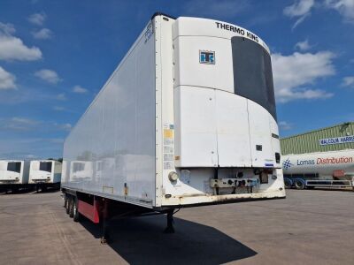 2014 Schmitz Triaxle Twin Evap Refrigerated Trailer