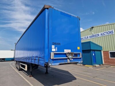 2008 Montracon Triaxle Curtainside Trailer