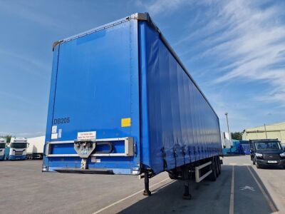 2008 Montracon Triaxle Curtainside Trailer - 2