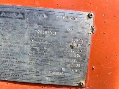 2018 Ausa D100 High Tip Dumper - 12