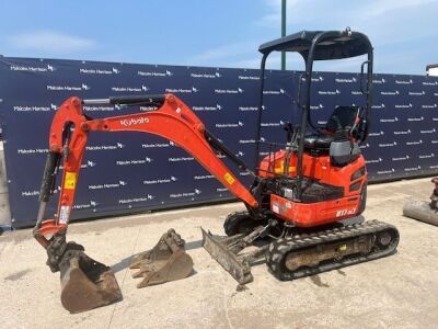 2019 Kubota U17-3 Mini Digger