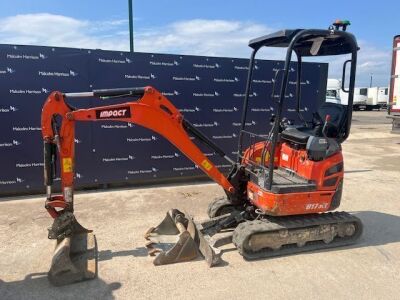 2019 Kubota U17-3 Mini Digger