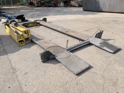 2002 Stenhoj 4 Post Vehicle Lift
