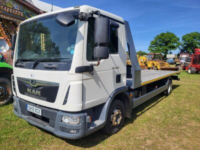 Man TGL7.160 4x2 Tilt and Slide Car Transporter