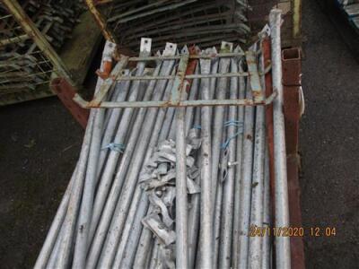 Qty of Steel Brace Pieces + Stillage - 3