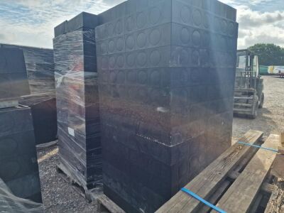 5x Pallets of Plastic Manhole Risers