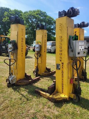 1988 FKI Bradbury Mobile 4 Poster Vehicle Lifts - 3