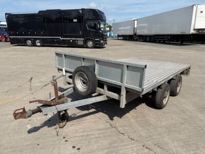 10ftx6ft Twin Axle Flat Trailer