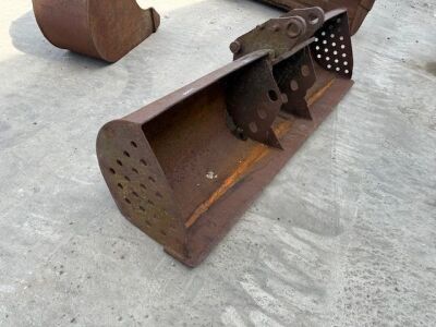 8ft Ditch Bucket - 60mm Pins - 3