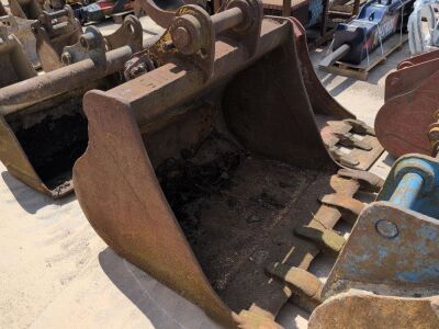 4½ft Toothed Bucket - 80mm Pins - 2