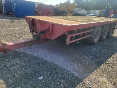 2004 Abel Demountable Triaxle Drawbar Trailer  - 2