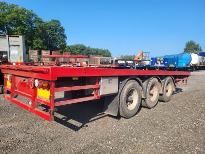 2004 Abel Demountable Triaxle Drawbar Trailer  - 3