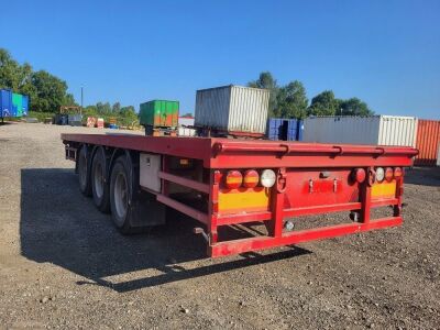 2004 Abel Demountable Triaxle Drawbar Trailer  - 4