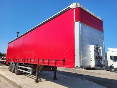 2006 Schmitz Triaxle Euro Curtainside Trailer