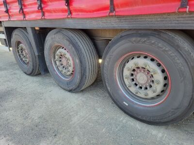 2006 Schmitz Triaxle Euro Curtainside Trailer - 11