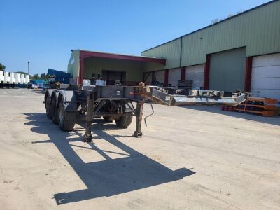 2005 Dennison Triaxle Extending Skeletal Trailer 