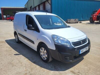 2017 Peugeot Berlingo SWB Van