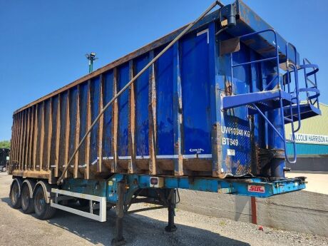 2015 SDC Triaxle Scrap Spec Steel Body Tipping Trailer