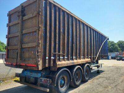 2015 SDC Triaxle Scrap Spec Steel Body Tipping Trailer - 3