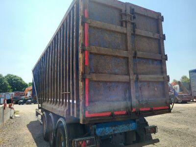 2015 SDC Triaxle Scrap Spec Steel Body Tipping Trailer - 4