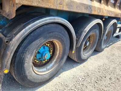 2015 SDC Triaxle Scrap Spec Steel Body Tipping Trailer - 7