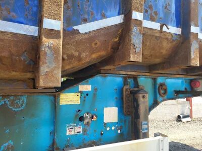 2015 SDC Triaxle Scrap Spec Steel Body Tipping Trailer - 8