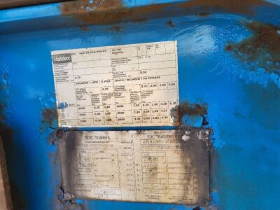 2015 SDC Triaxle Scrap Spec Steel Body Tipping Trailer - 12