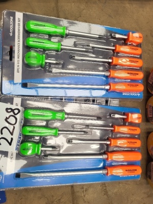 4x 8pc Screw Driver Sets