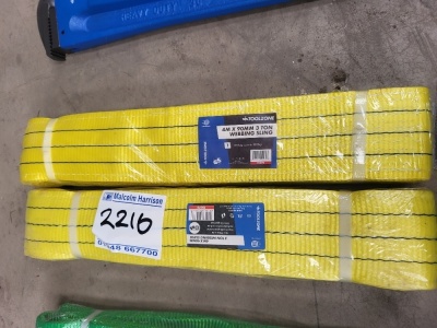 2x 3ton 4m Lifting Slings