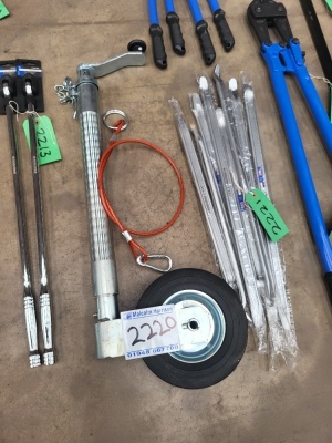 Heavy Duty Jockey Wheel & Brakeaway