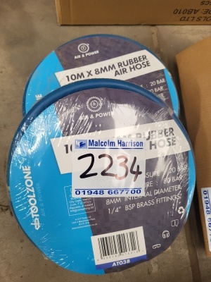 2x 10m Air Hoses