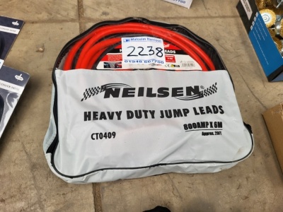 Heavy Duty 6m Long Jump Leads