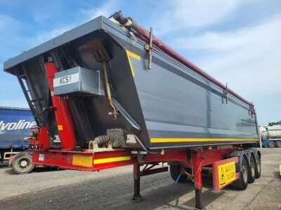 2014 Benalu Triaxle Alloy Body Tipping Trailer