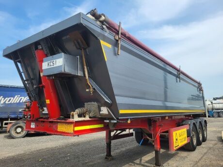 2014 Benalu Triaxle Alloy Body Tipping Trailer