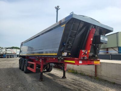 2014 Benalu Triaxle Alloy Body Tipping Trailer - 2
