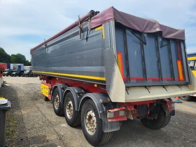2014 Benalu Triaxle Alloy Body Tipping Trailer - 4