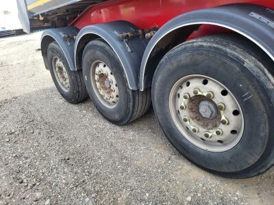 2014 Benalu Triaxle Alloy Body Tipping Trailer - 7