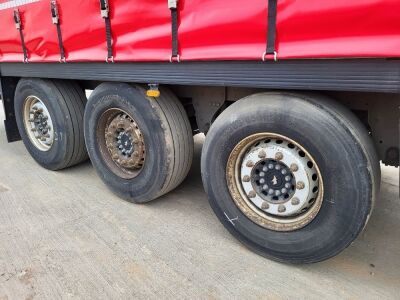 2017 Schmitz Triaxle Curtainside Trailer - 5