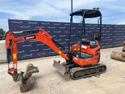 2018 Kubota U17-3 Mini Digger