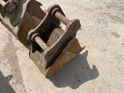 1ft Digging Bucket - 45mm Pins - 3
